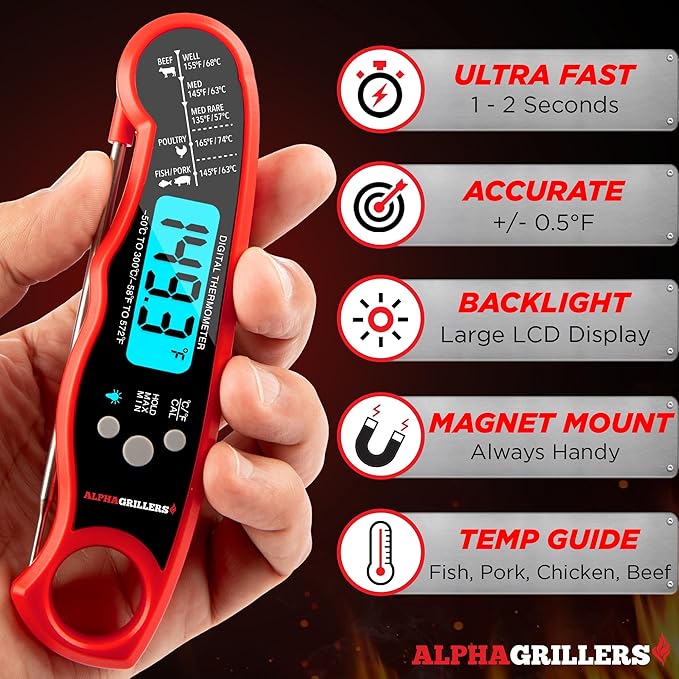 Professional Instant Read Meat Thermometer