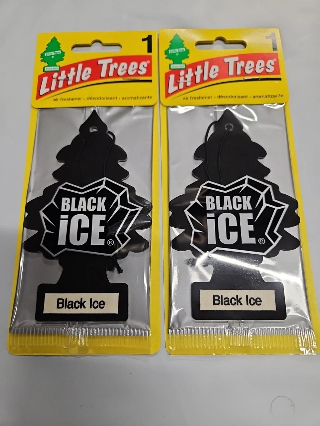 Little Trees Hanging Car & Home Air Freshener - Black Ice 24 Pack Free Shipping